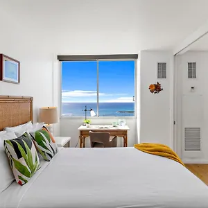 Ilikai Marina 1br Condo, Ocean View Haven Honolulu